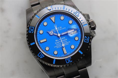 rolex blaken submariner|blaken submariner dial code.